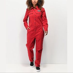 Vans Oil Change Red Coverall